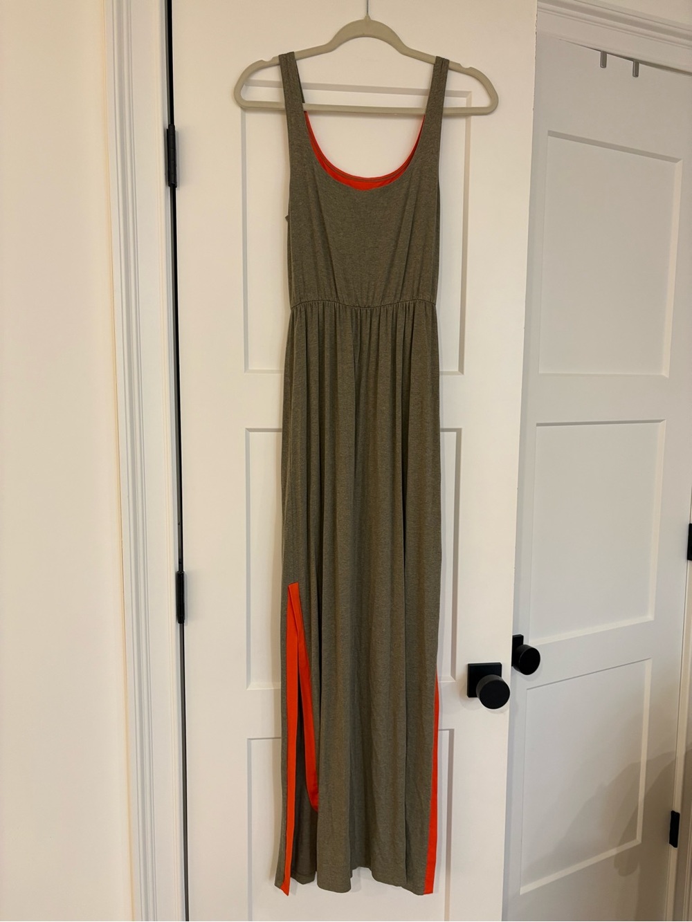 Only Hearts Gray/Orange Dress